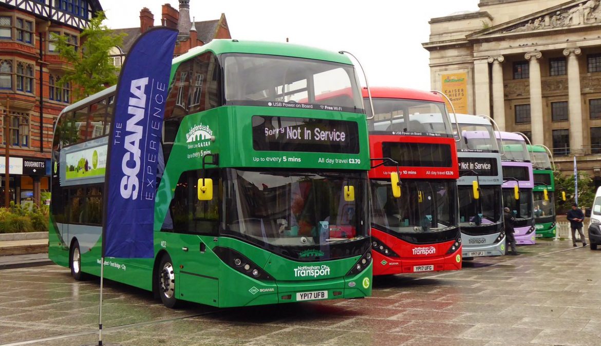 Nottingham Labour Invests in Bio-Gas Buses